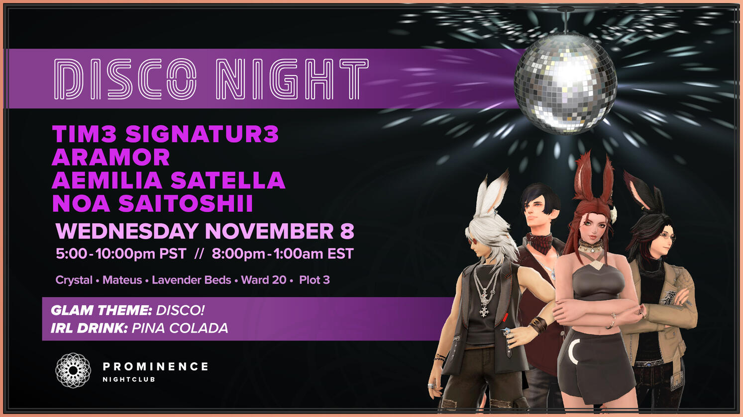 Disco Night (Nov 8, 2023)