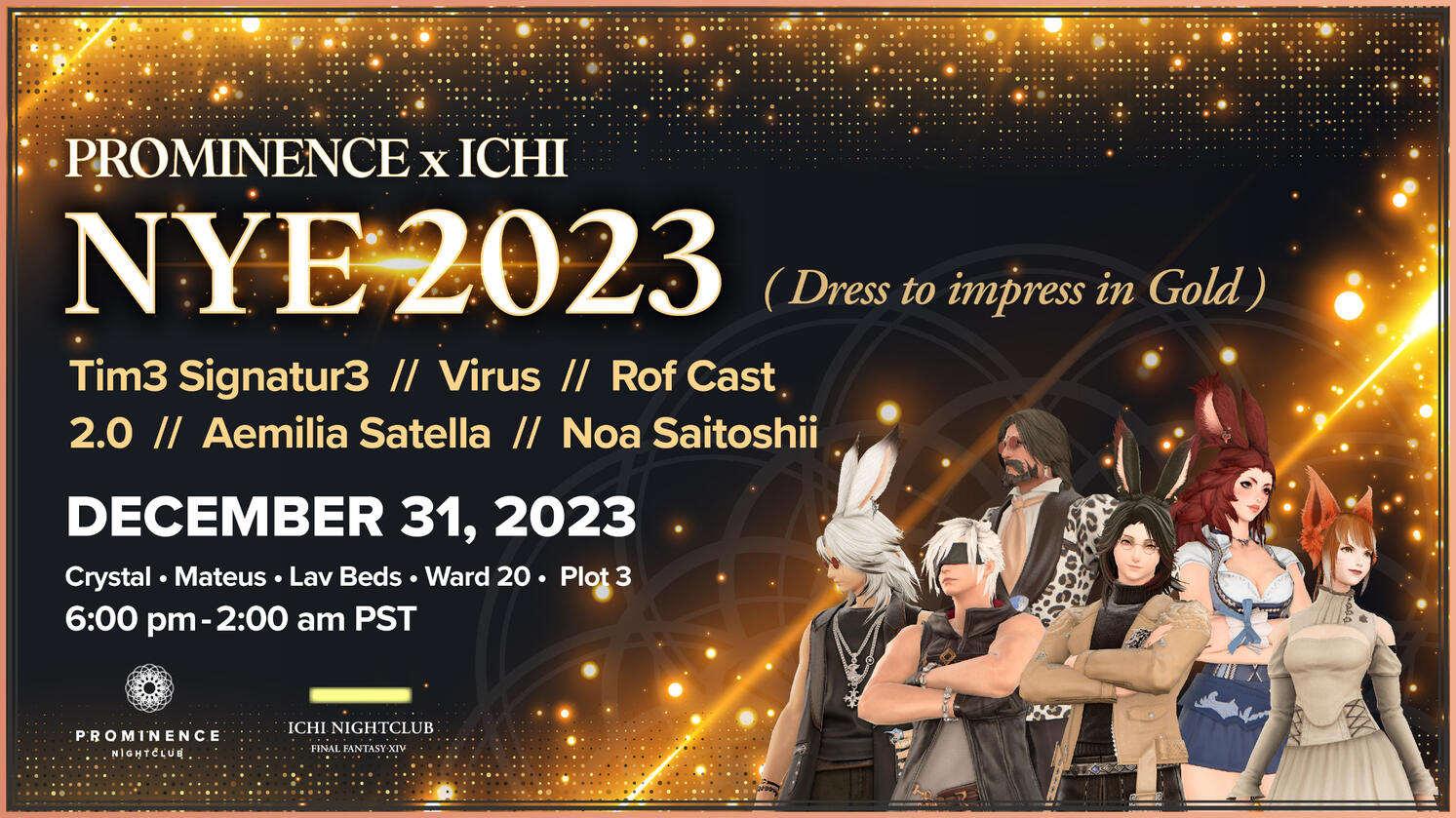NYE 2023: Prominence x Ichi