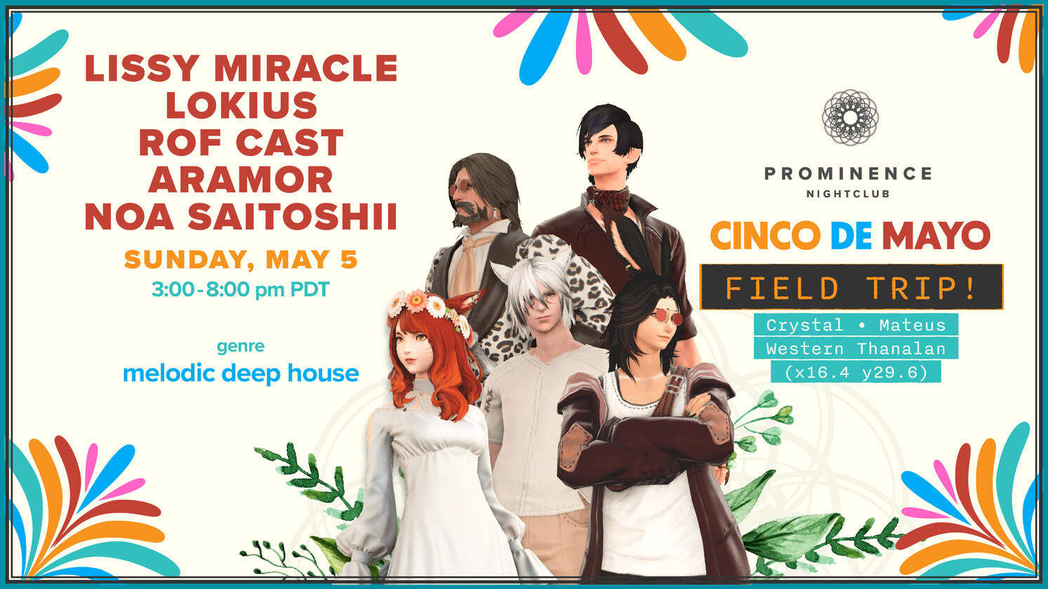 Cinco De Mayo Garden Party - May 5