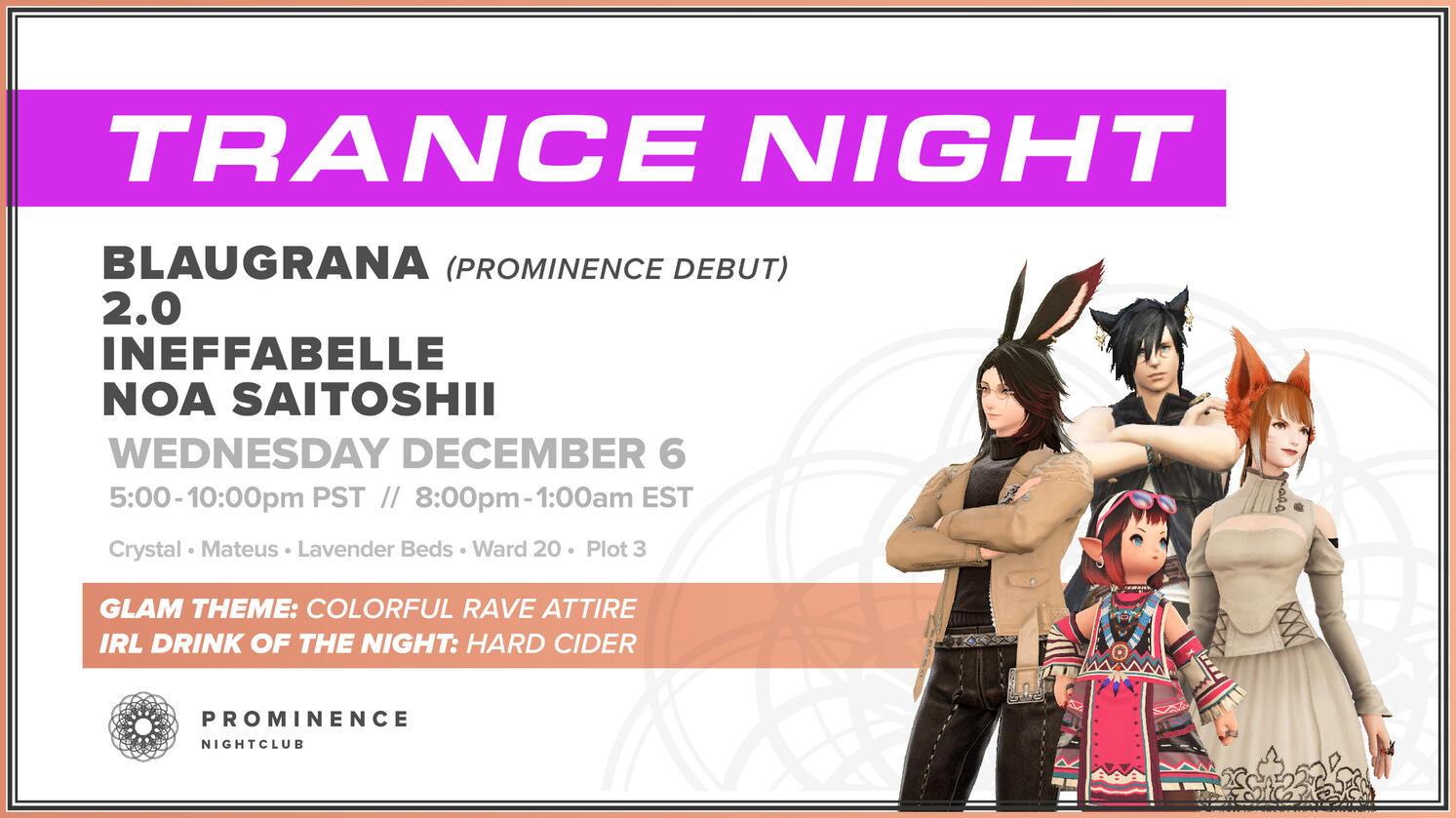 Trance Night Dec 2023