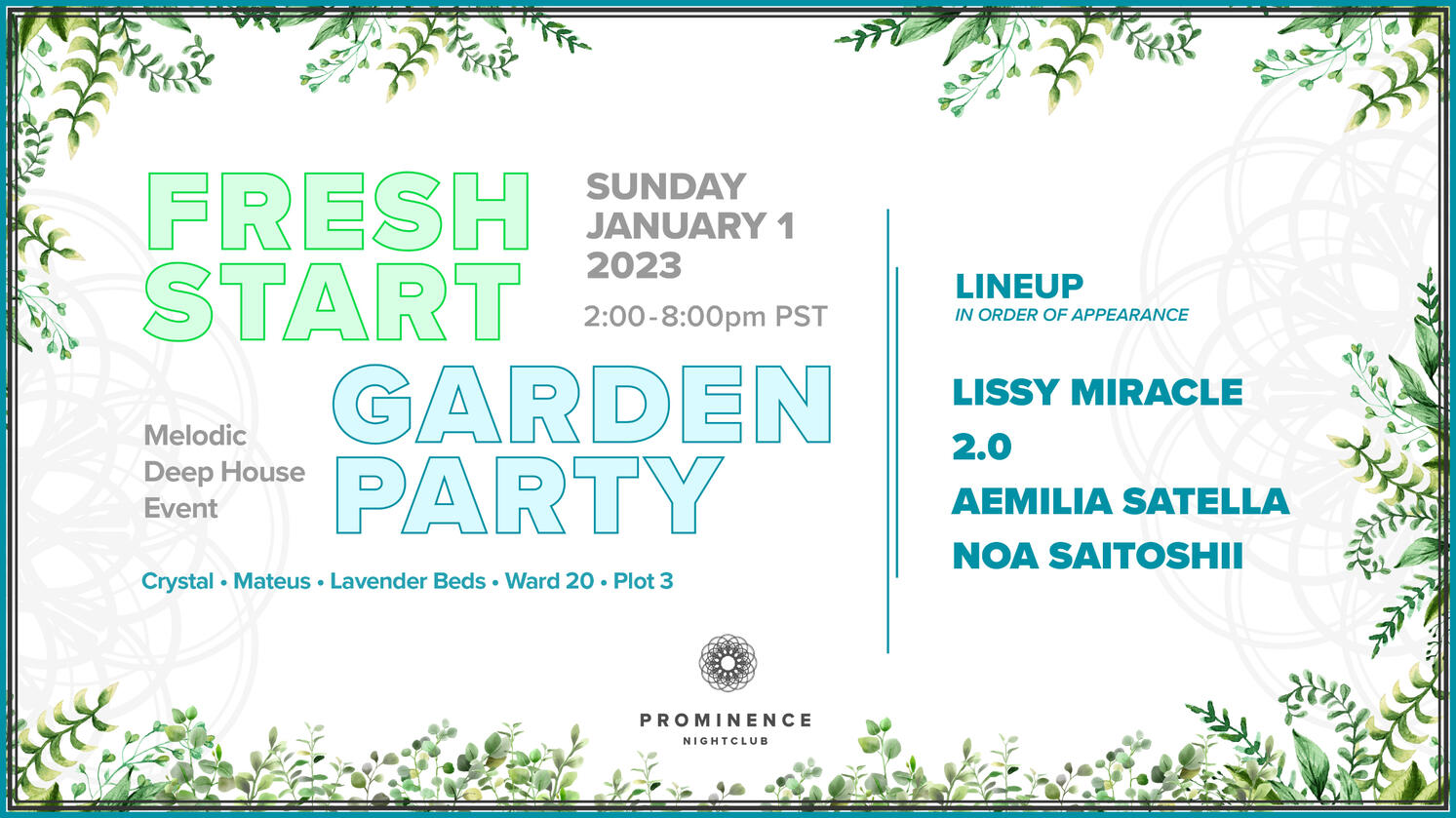 Fresh Start Garden Party 2023