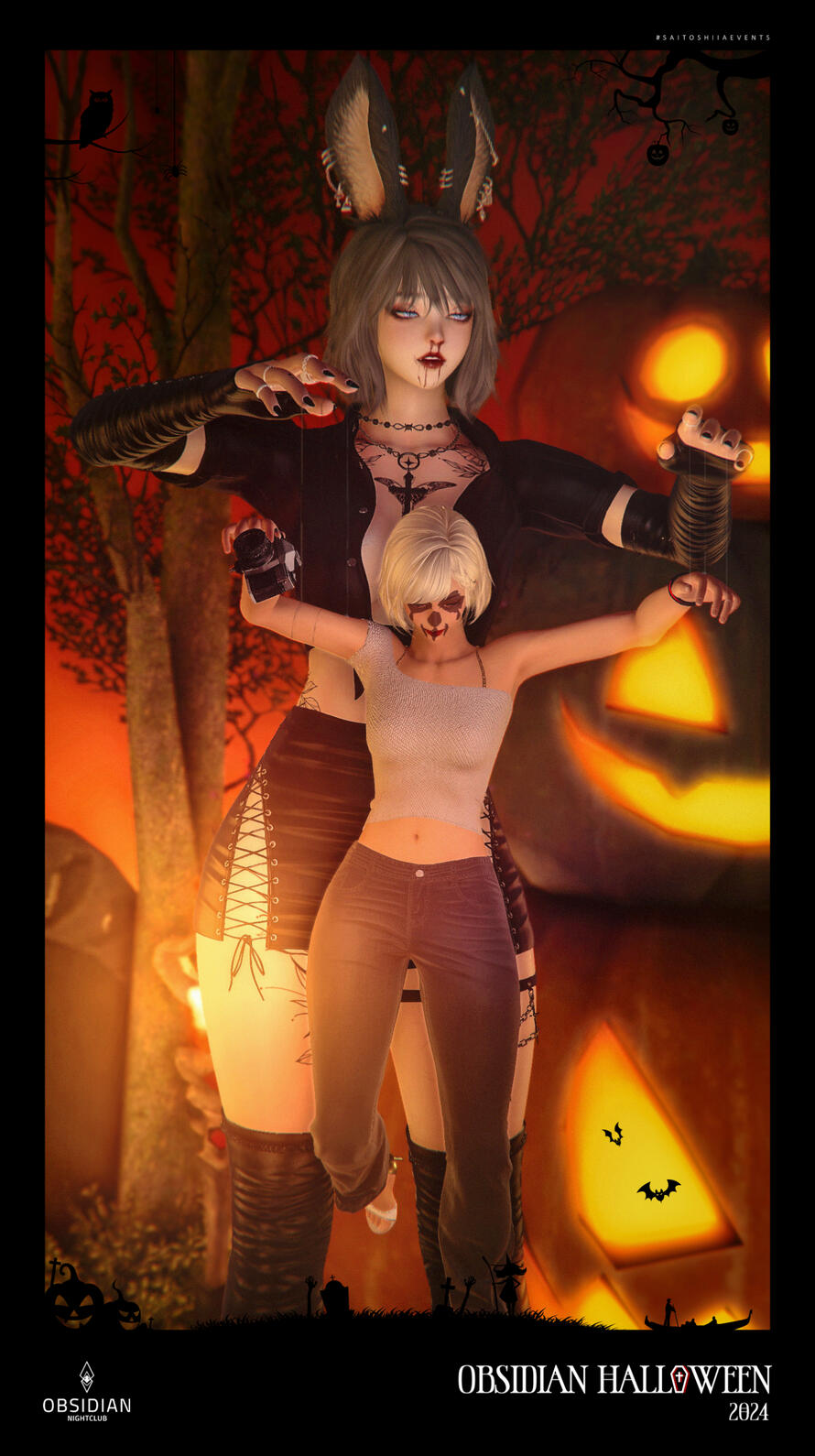 halloween photo example puppeteer